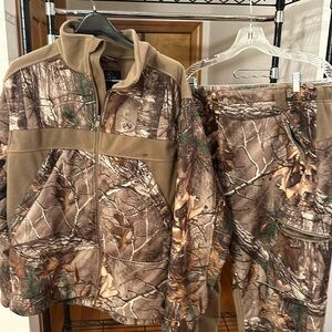 Bass Pro Red Head Microfleece hunting jacket and matching pants.